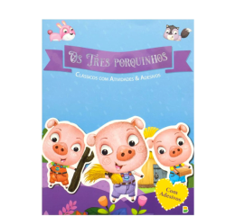 LIVRO TRES PORQUINHOS ATIV.+ADES.1181335